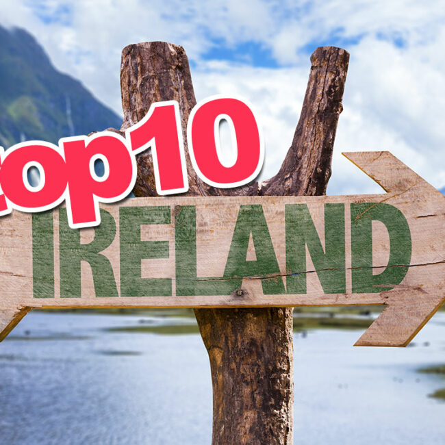 Top10 de los mejores lugares a visitar en Irlanda