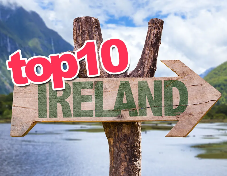 Top10 de los mejores lugares a visitar en Irlanda