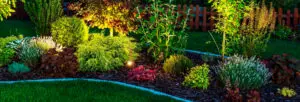 iluminación jardín